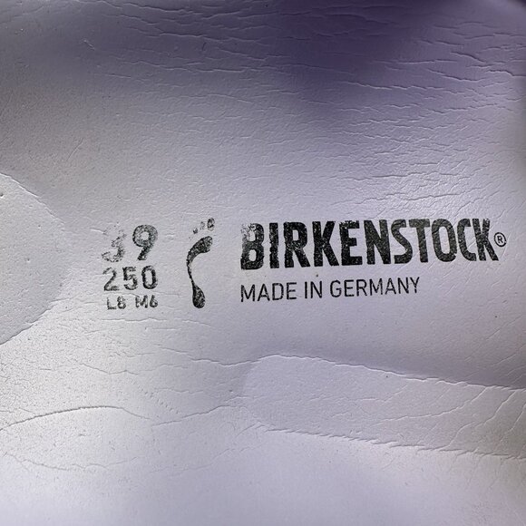 Birkenstock Arizona EVA Womens Size 8 Sandals Lavendar Purple 2-Strap Slide - Picture 8 of 8